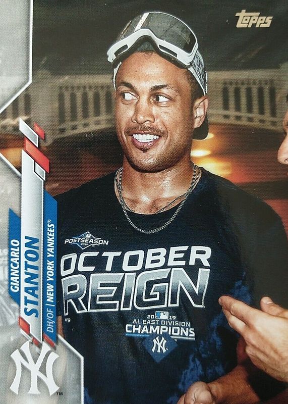 Giancarlo Stanton 2020 Topps Update #U-229 SP Variation (Ski